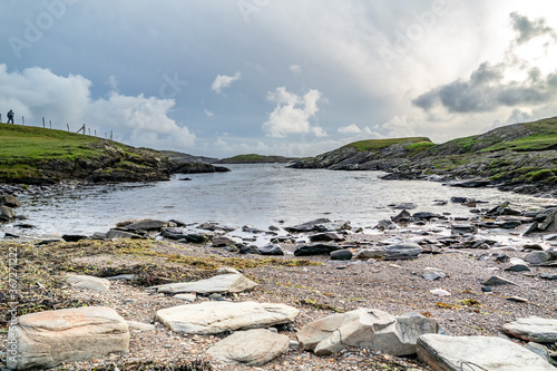 The coastline at Dawros in County Donegal - Ireland. photo