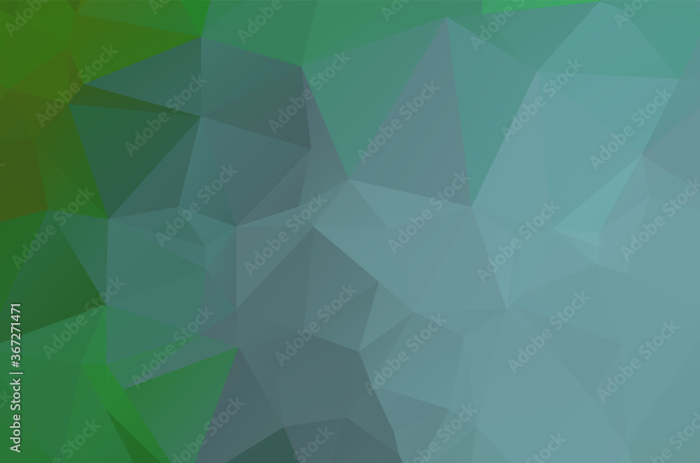 Fototapeta premium light Green geometric designs. Vector, multicolor geometric background
