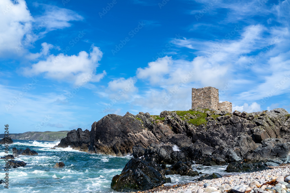Carrickabraghy Castle - Isle of Doagh, Inishowen, County Donegal - Ireland Carrickabraghy Castle - Isle of Doagh, Inishowen, County Donegal - Ireland