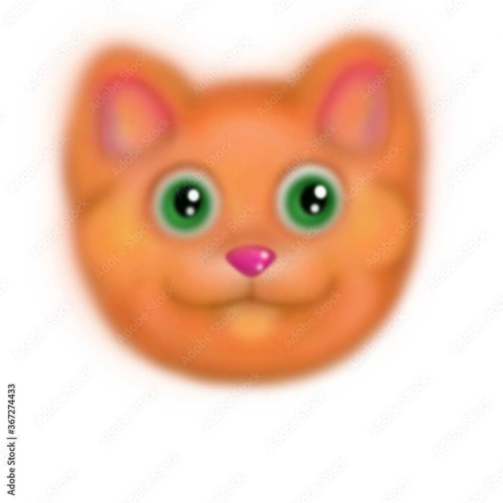 head of cat head of cat