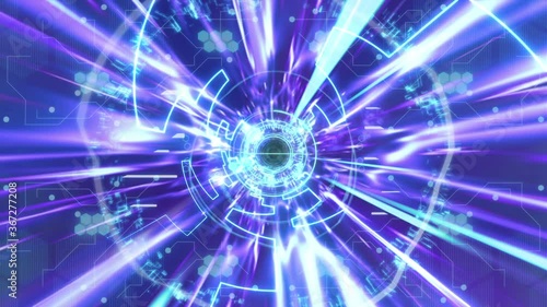 Loop that moves forward in the cyber space,B