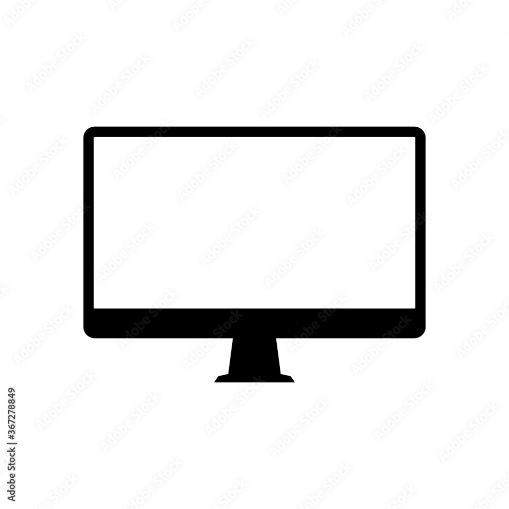 Simple mobile phone monitor and computer frame vector icons suitable for background advertising or other content. Simple mobile phone monitor and computer frame vector icons suitable for background advertising or other content.