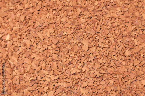 a Pile of instant coffee grains