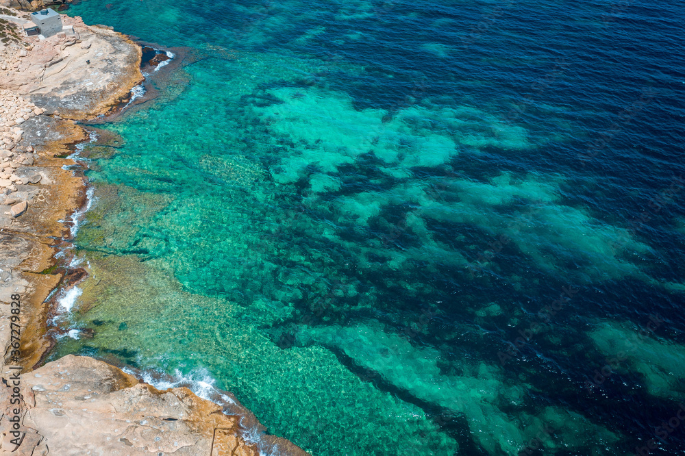 Coastal Drone Shot - Xghajra