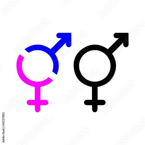 Gender icon design vector 