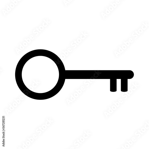 Key icon vector illustration