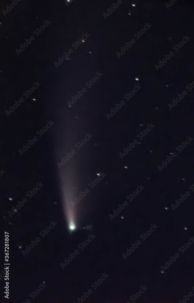 Fototapeta premium comet neowise