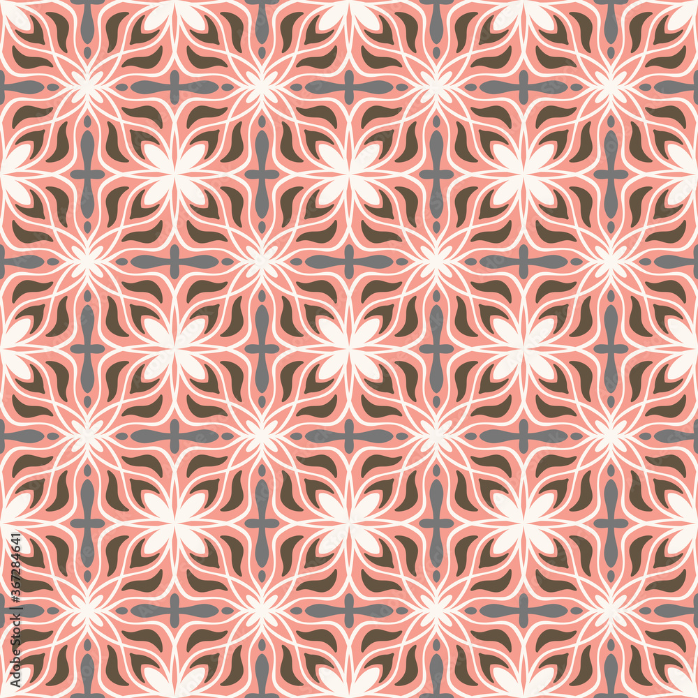Geometric hexagon pattern, seamless vector background Geometric hexagon pattern, seamless vector background