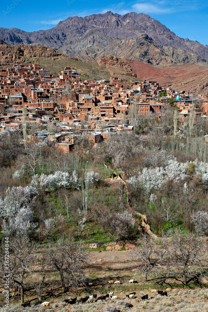 Φωτογραφία Old village of Abyaneh near the city of Natanz in Iran