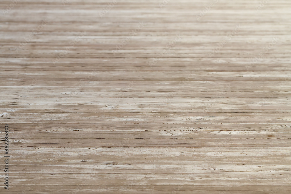 Naklejka premium Wood texture background. Natural brown wooden planks.
