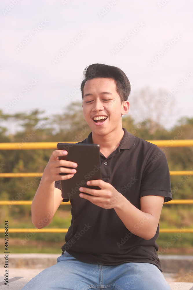 a portrait of a handsome man. a portrait of a handsome man.