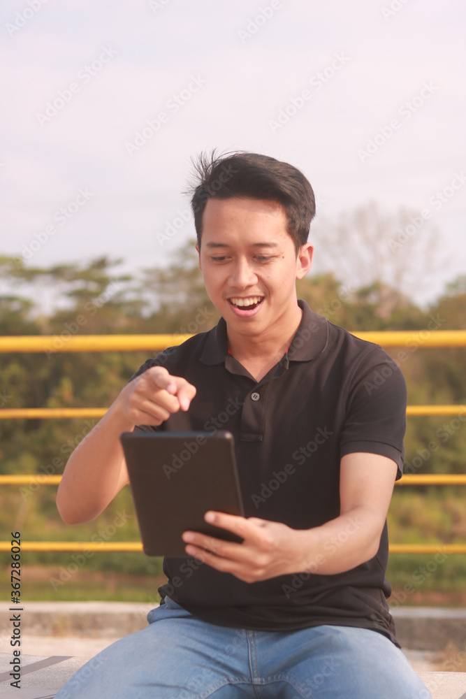 a portrait of a handsome man. a portrait of a handsome man.