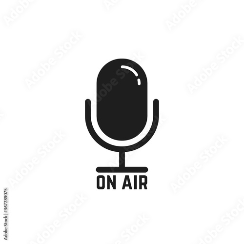 podcast icon like on air live