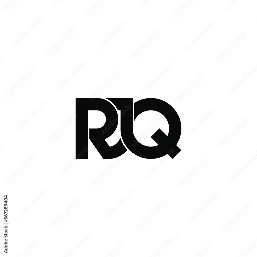 rjq letter original monogram logo design rjq letter original monogram logo design