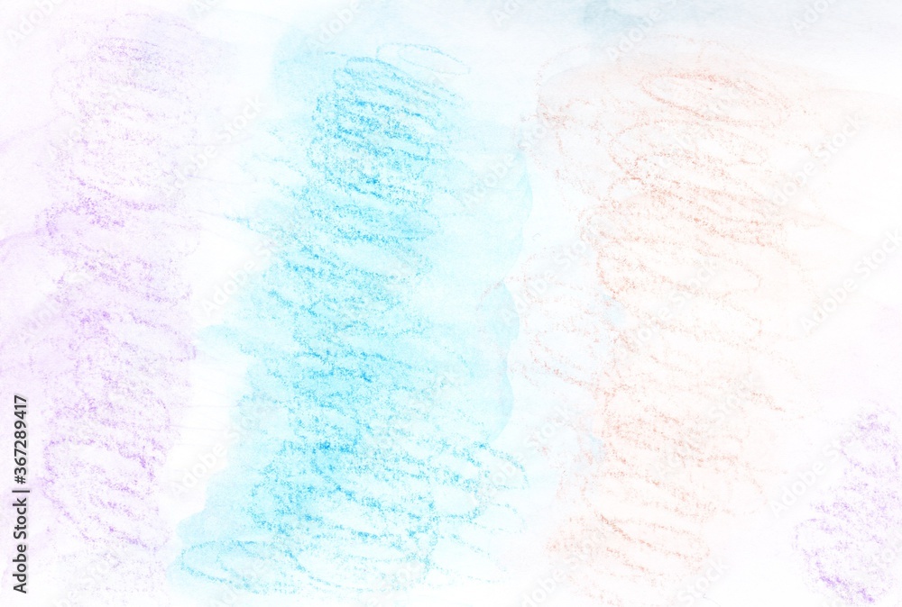 Watercolor background in the colors purple, blue and brown