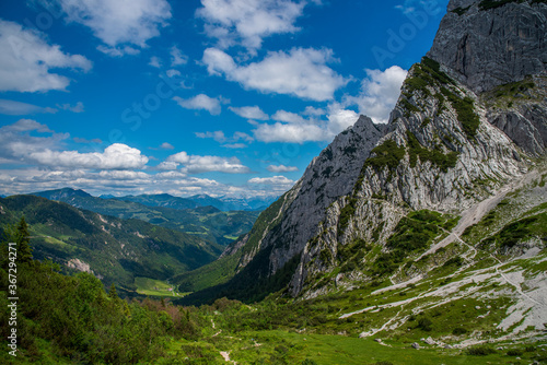 Fototapeta Naklejka Na Ścianę i Meble -  Kaiserbachtal am Wilden Kaiser in Tirol