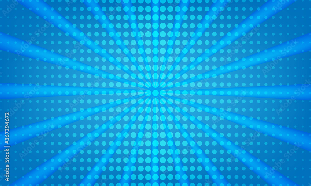 Retro pop art background with dots sunray Retro pop art background with dots sunray