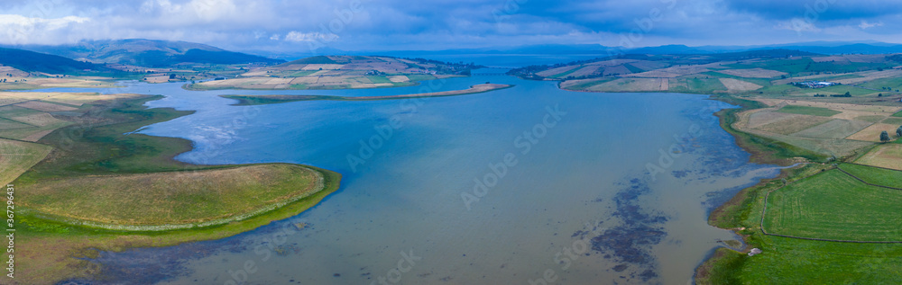 Ebro reservoir, Campoo Los Valles region, Cantabria, Spain, Europe