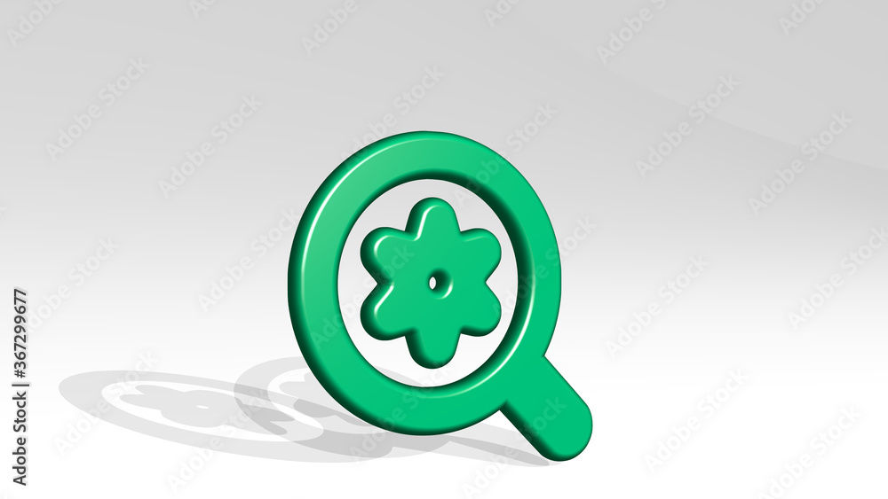 SEO SEARCH SETTINGS from a perspective with the shadow. A thick sculpture made of metallic materials of 3D rendering. illustration and business SEO SEARCH SETTINGS from a perspective with the shadow. A thick sculpture made of metallic materials of 3D rendering. illustration and business
