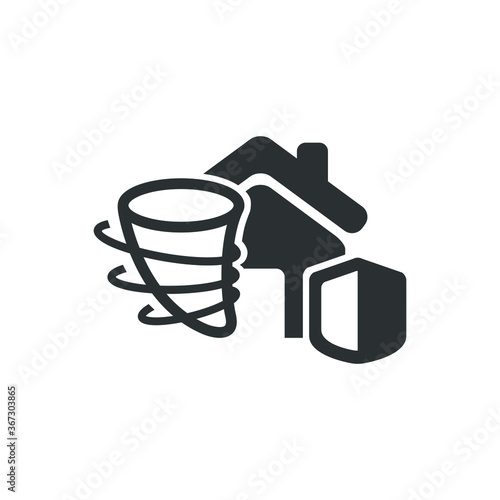 Windstorm insurance icon