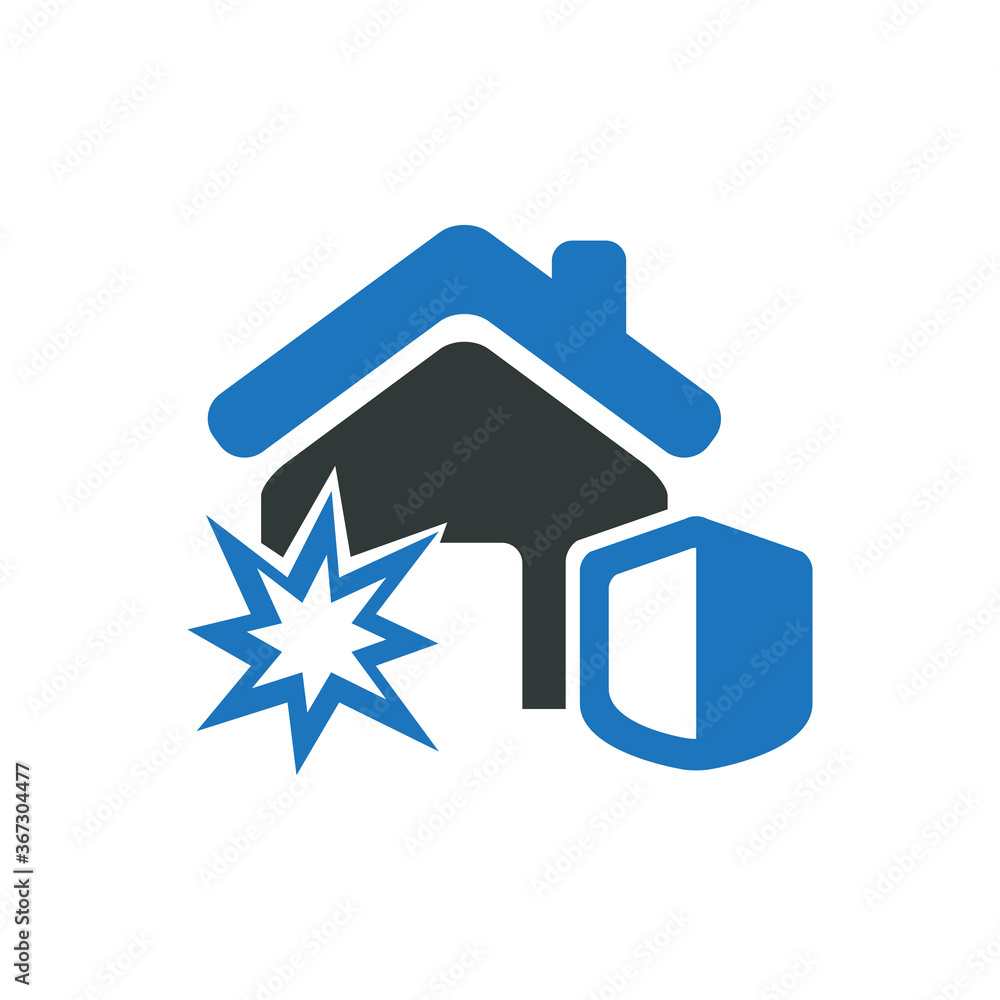 Explosion insurance icon