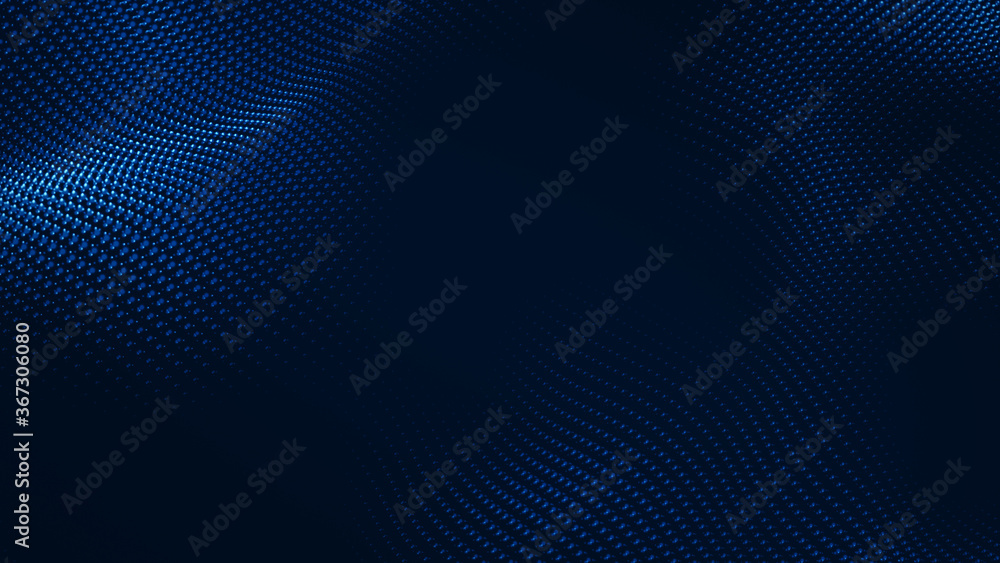 Dot white blue wave light screen gradient texture background. Abstract technology big data digital background. 3d rendering. Dot white blue wave light screen gradient texture background. Abstract technology big data digital background. 3d rendering.