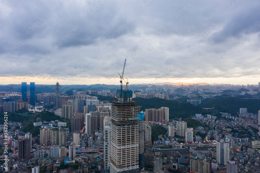 New city under construction