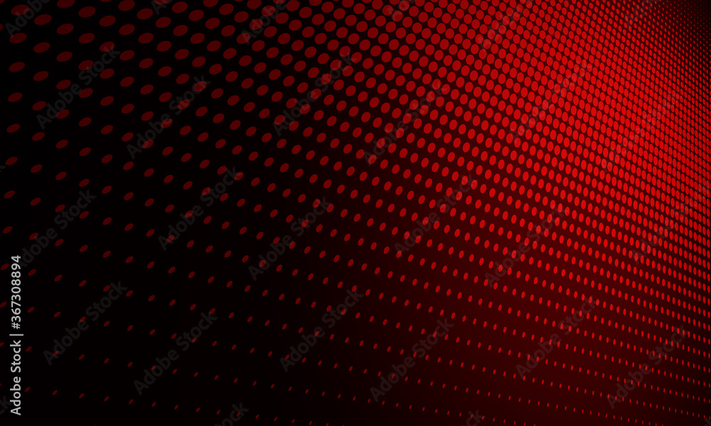 Black and red dotted halftone banner
Black and red dotted halftone banner