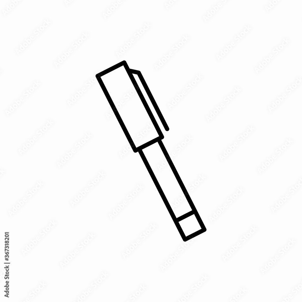 Outline pen icon.Pen vector illustration. Symbol for web and mobile Outline pen icon.Pen vector illustration. Symbol for web and mobile