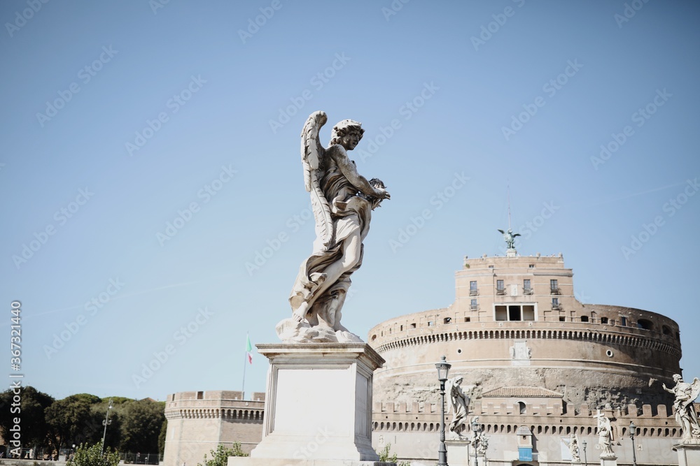Mausoleum of Hadrian - Castel Sant'Angelo in Rome, Italy