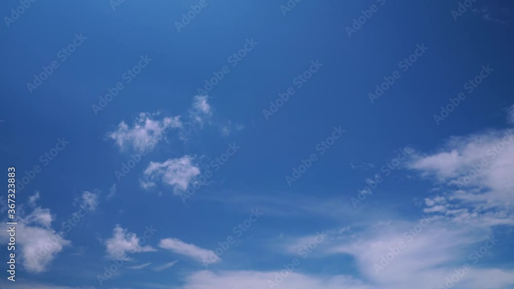 青空と雲　7月　夏　背景素材