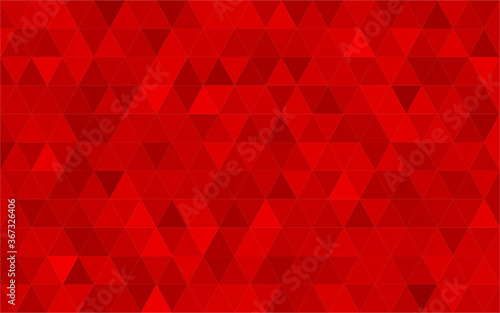 Red polygonal mosaic background, Vector illustration, Used for presentation, website, poster, business, work.