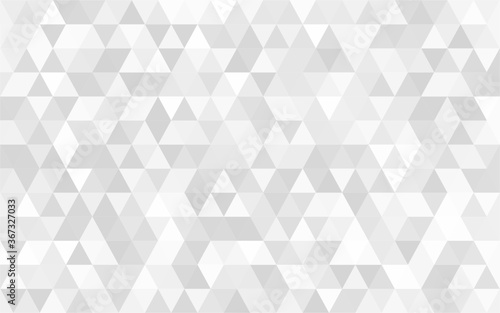 gray polygonal mosaic background, Vector illustration, Used for presentation, website, poster, business, work.
