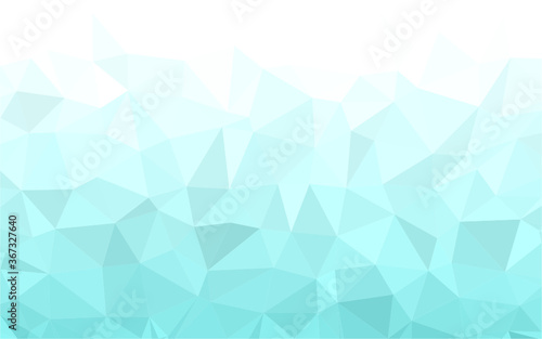 blue polygonal mosaic background, Vector illustration, Used for presentation, information, technology, website, poster, business, work.