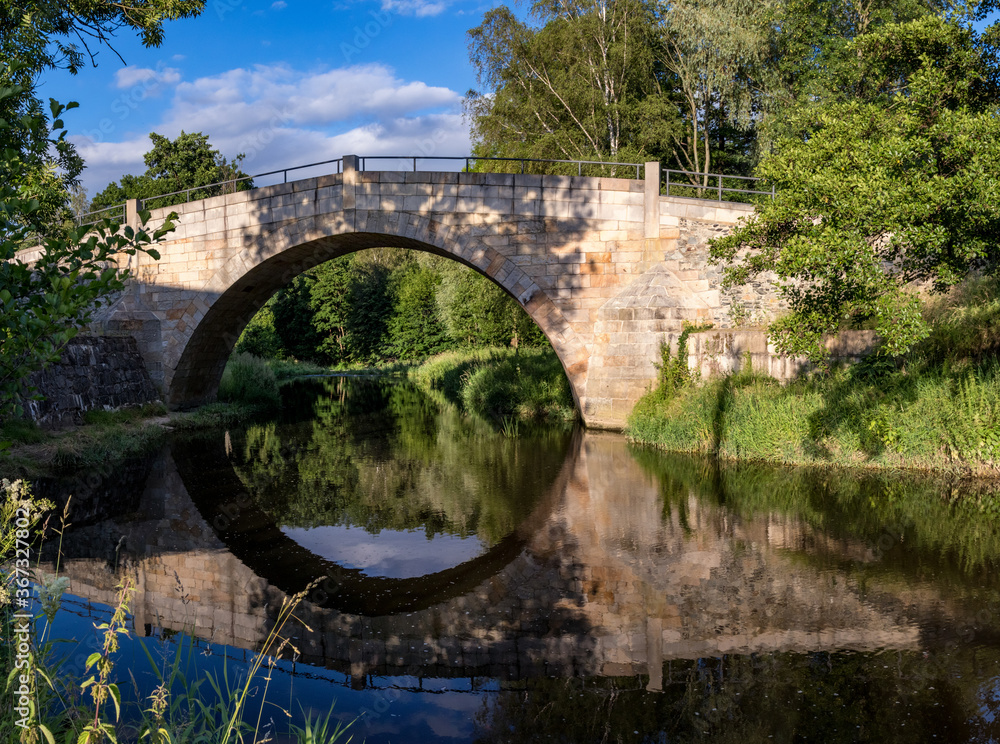 Fototapeta premium Himmelsbrücke in Hainewalde