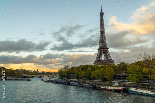 Eifelturm in Paris bei Sonnenuntergang © Andreas Martin
