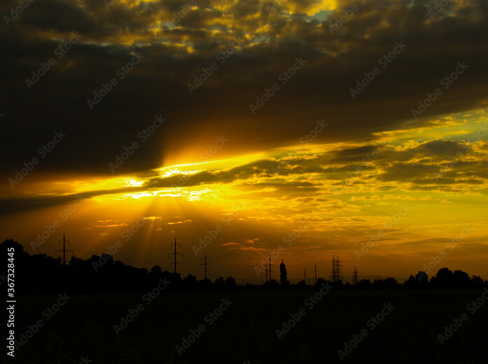 Obraz premium sunset