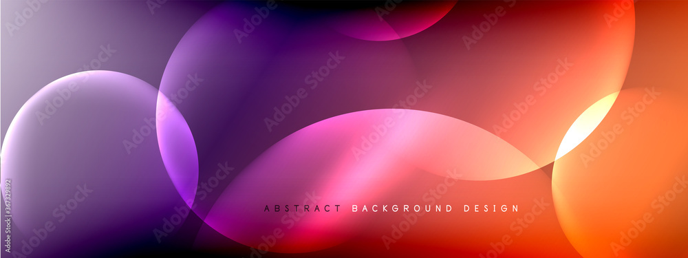 Vector abstract background liquid bubble circles on fluid gradient with shadows and light effects. Shiny design templates for text Vector abstract background liquid bubble circles on fluid gradient with shadows and light effects. Shiny design templates for text