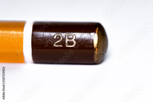 Fotografie End of a 2B pencil