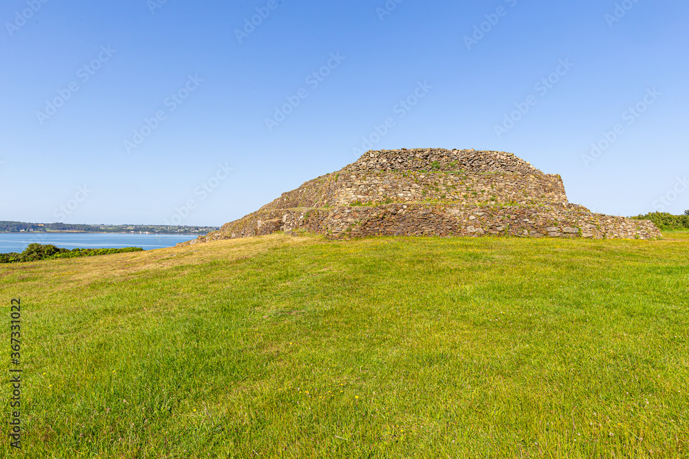 the great cairn of Barnenez, in Brittany