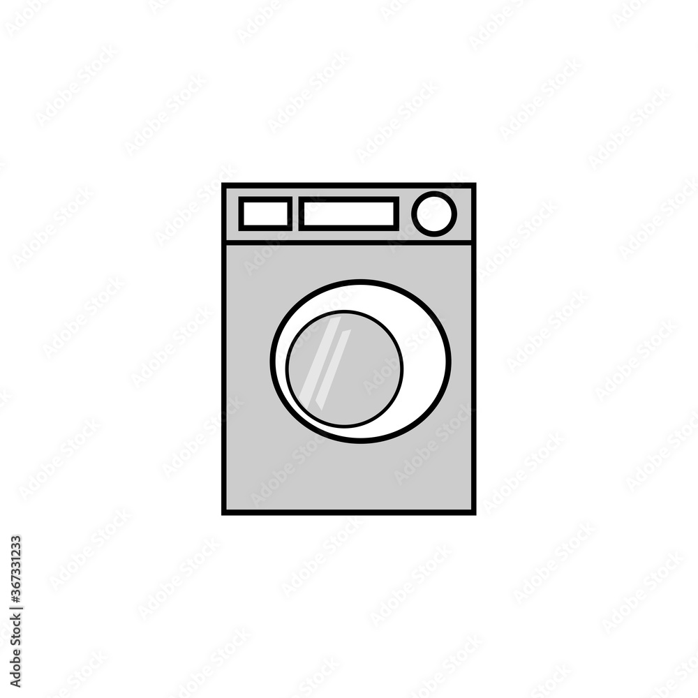 Washing machine new design icon