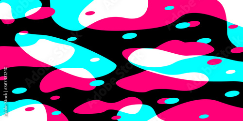 Colored modern background in the style of the social network. Digital background. Stream cover. Social media concept. Vector illustration.