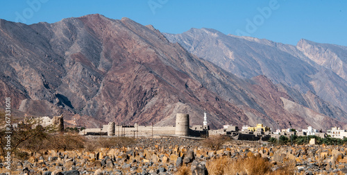 The settlement of Dank in the northern part of the Sultanate of Oman at the skirts of Hajar mountain