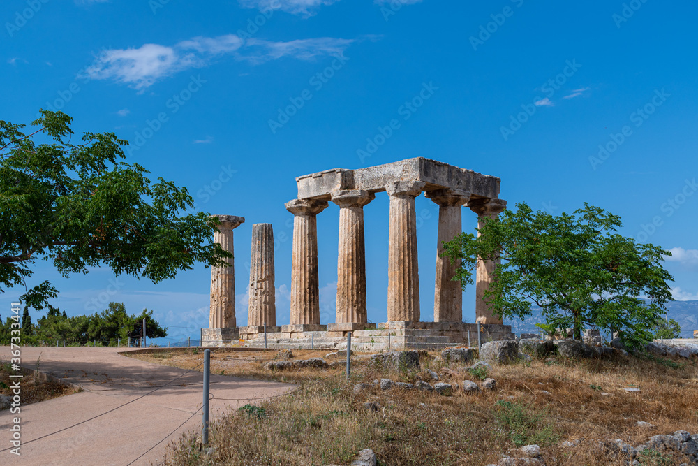 Temple of Apollo at Ancient Corinth