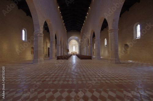L'Aquila - Abruzzo - Central nave Basilica of Santa Maria di Collemaggio
