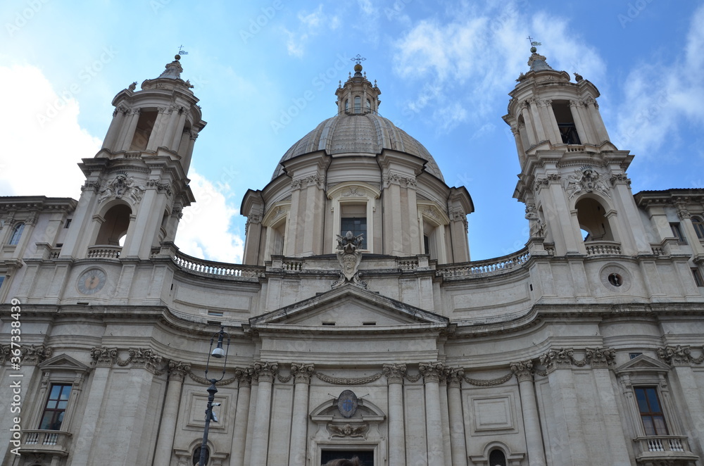 Sant'Agnese in Agone, 17th-century Baroque church in Rome, Italy