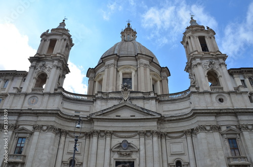 Sant'Agnese in Agone, 17th-century Baroque church in Rome, Italy