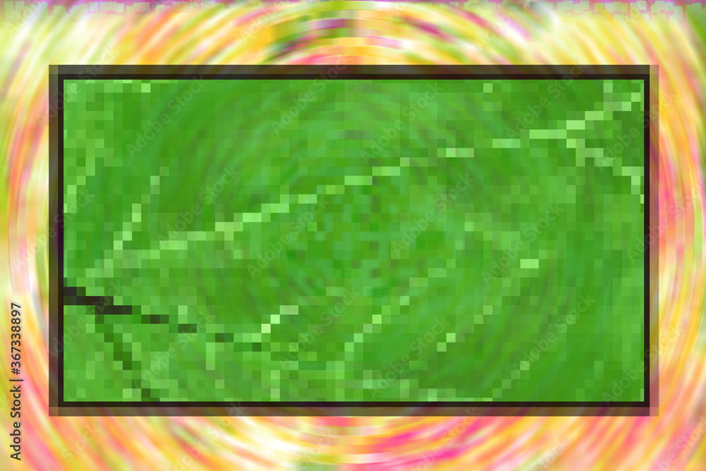 Naklejka premium multicolored pixel, dot design abstract background with copy space used by designers