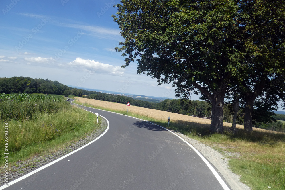 Fototapeta premium K 24 zwischen Wolferts und Finkenhain