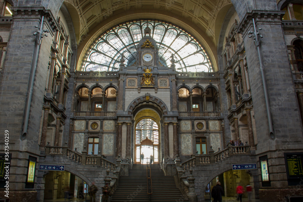 Central Station Antwerp, Flanders, Belgium
